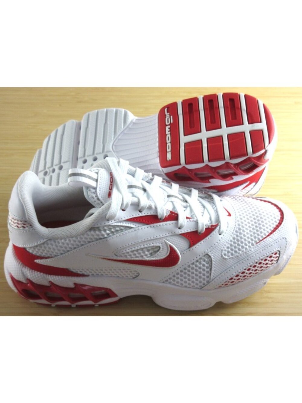 Women's Nike Zoom Air Fire Running Training Shoes White University Red Sizes NIB - Picture 3 of 7